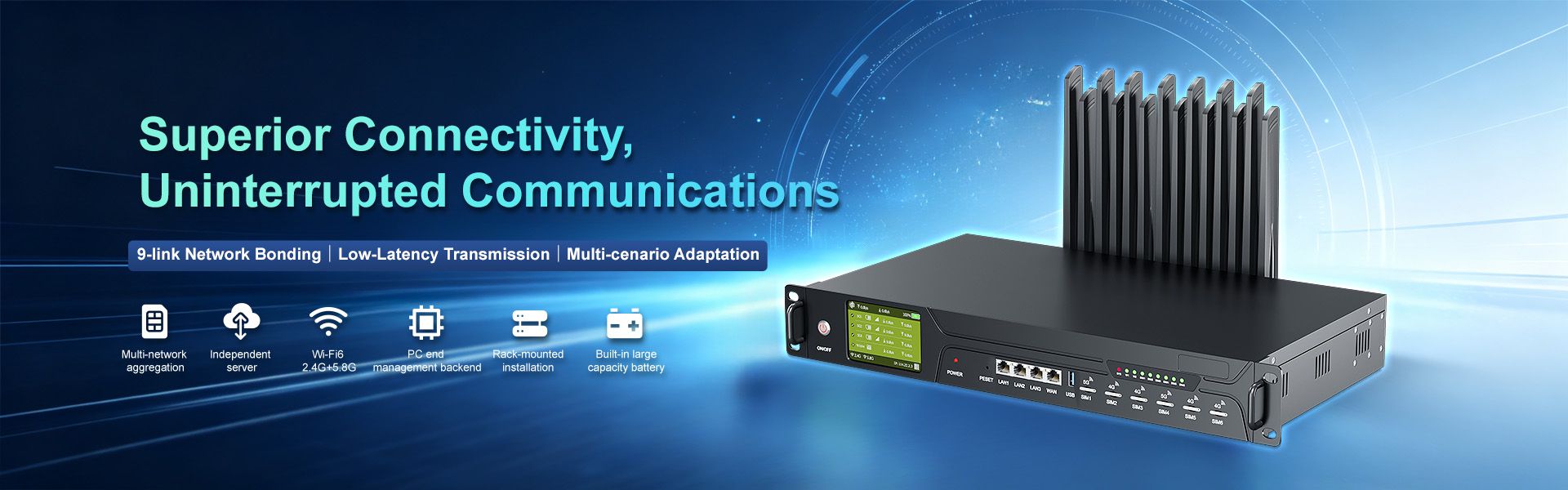 C6 - 5G Bonding Router