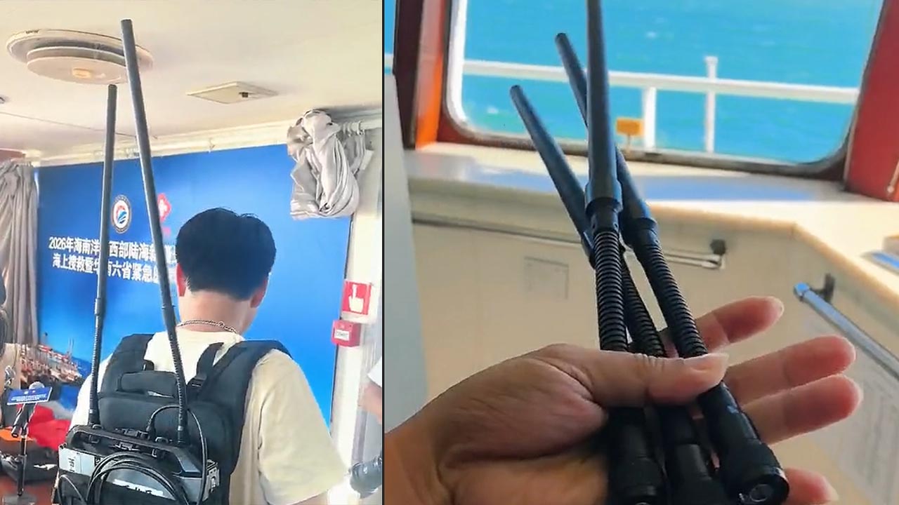 Lightweight fiberglass antenna
