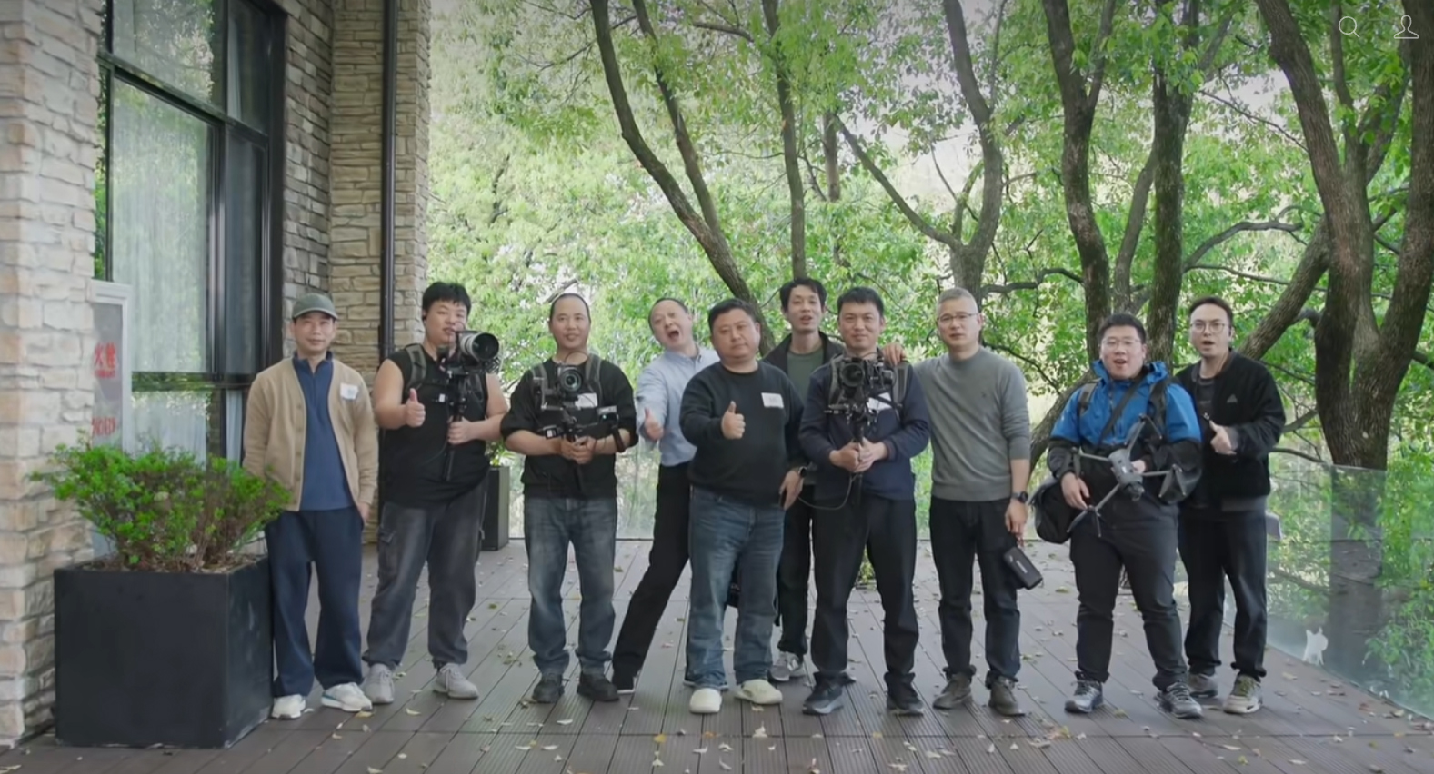 A group photo of a bunch of people