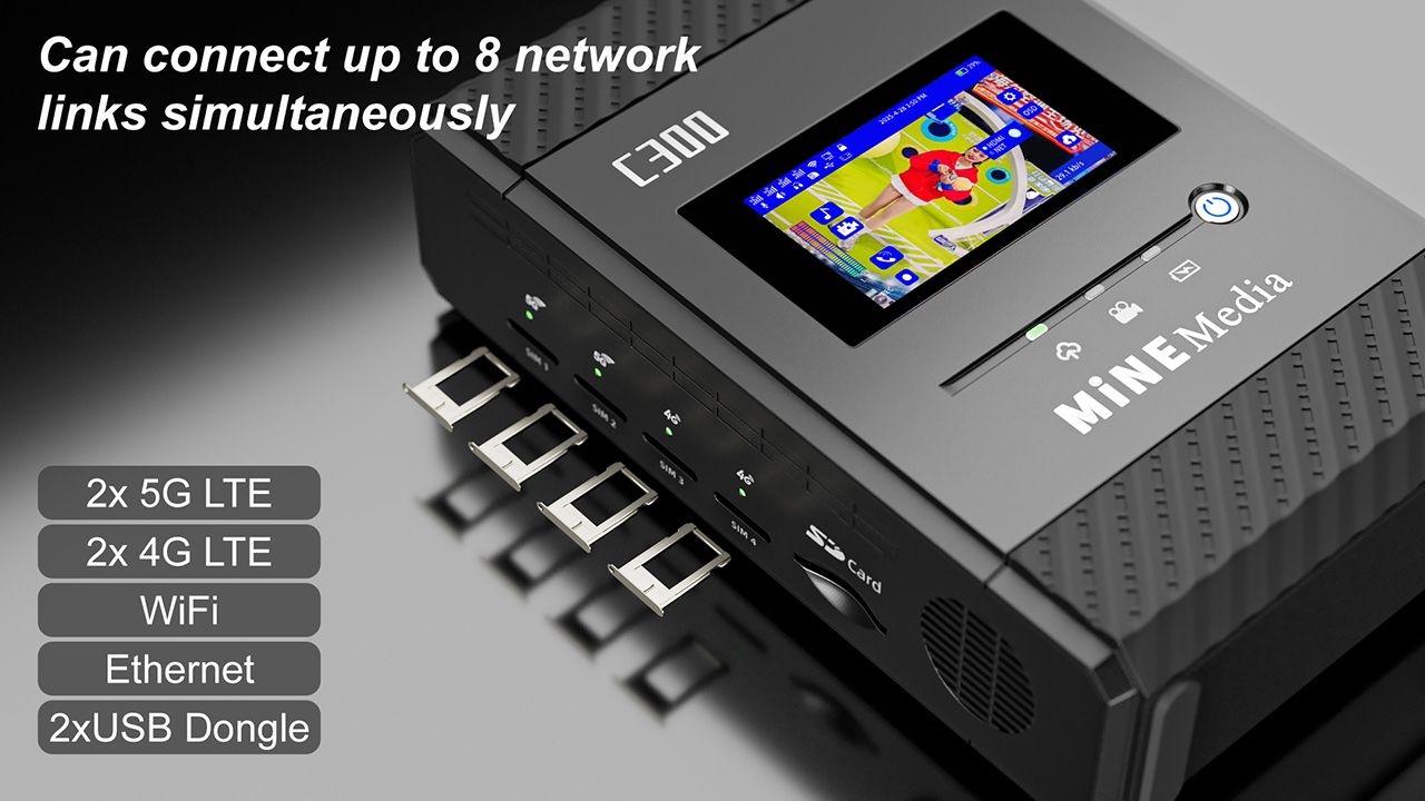 C300 8-port aggregation
